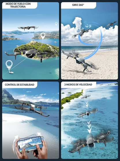 Aerosky®️ Dron 4k  | Auto seguimiento | Sensor de Obstáculos